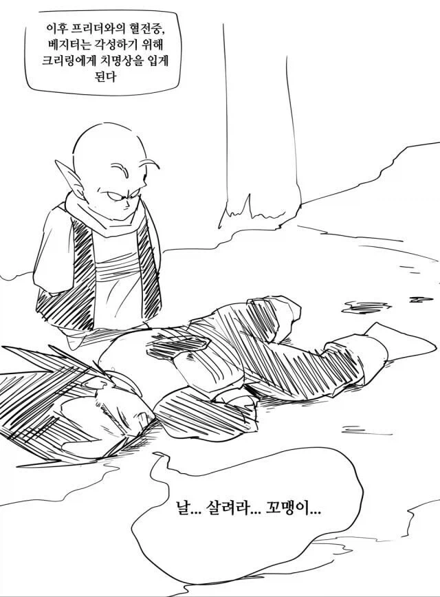 "움직이지 못하는 사이어인은 필요없다".manga 대표 이미지