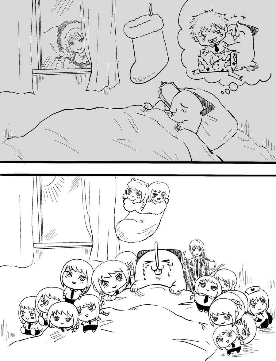 체인소맨) 덴지 인형이 갖고 싶은 포치타