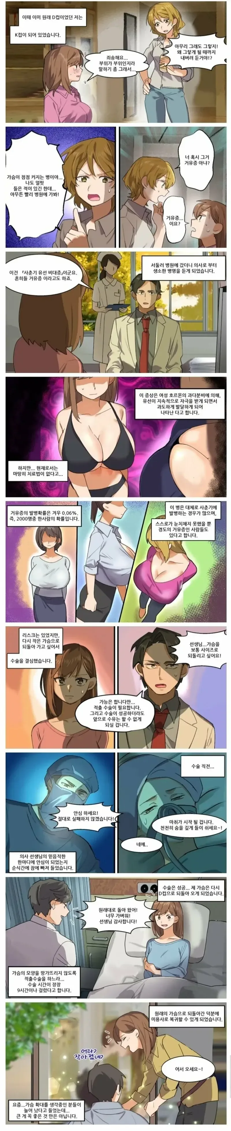D컵에서 K컵이 되는.manhwa - 이미지 2