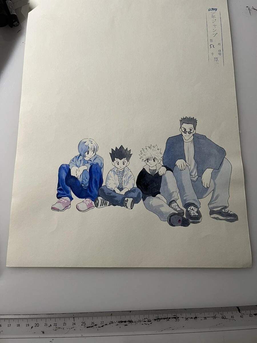 헌터헌터)컬러 원고를 완성한 토가시.manga - 이미지 2