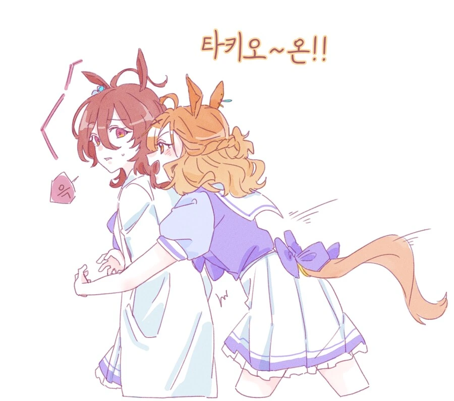 말딸/핫산)너무나 가벼운 타키온