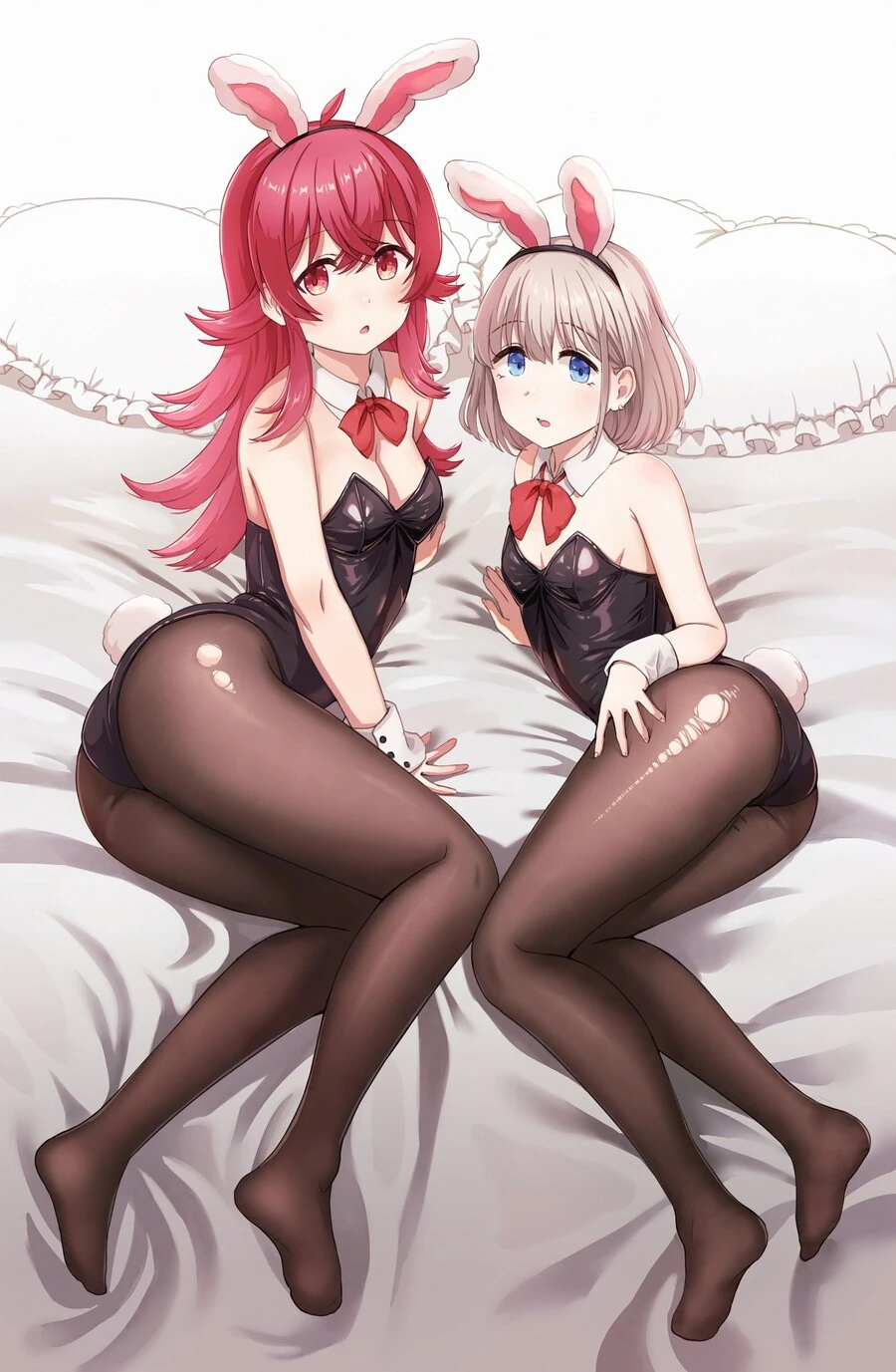 @)브런치 바니걸 카호와 아사히.manga