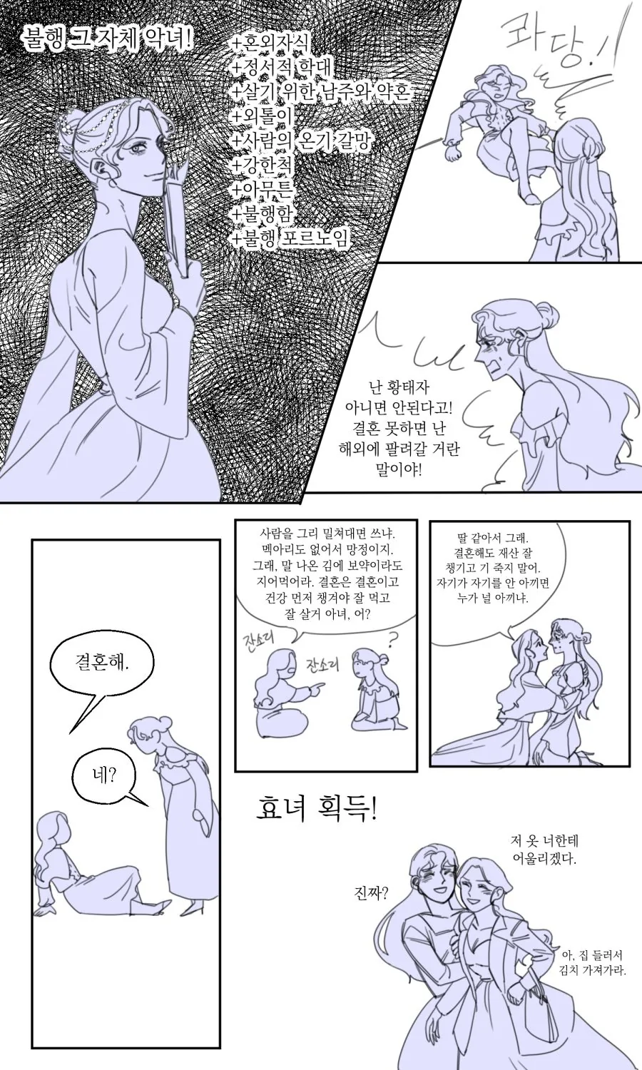 자고 일어났더니 귀족영ㅇㄹ 환생한 아줌마 만화 - 이미지 4