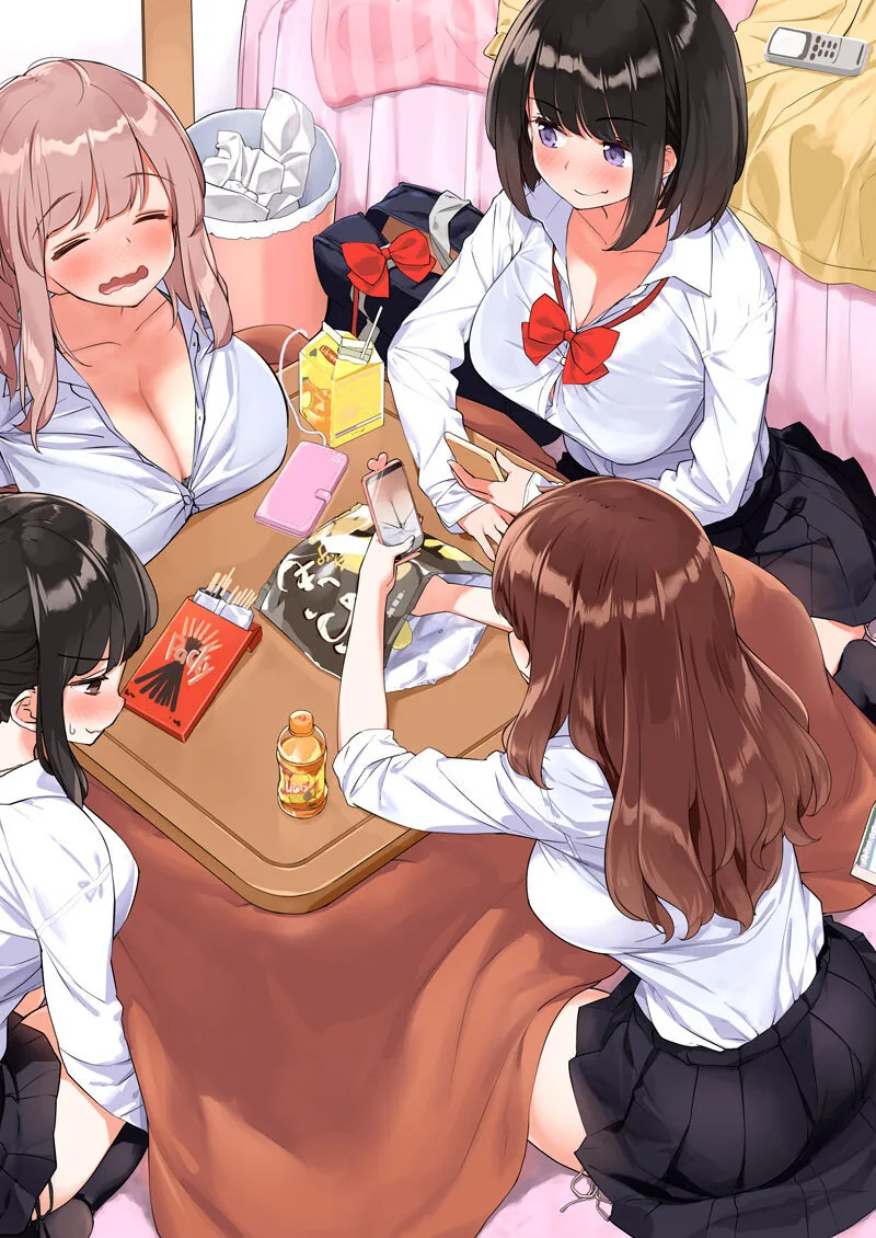 [ㅎㅂ] 여학생들과 코타츠 Manga
