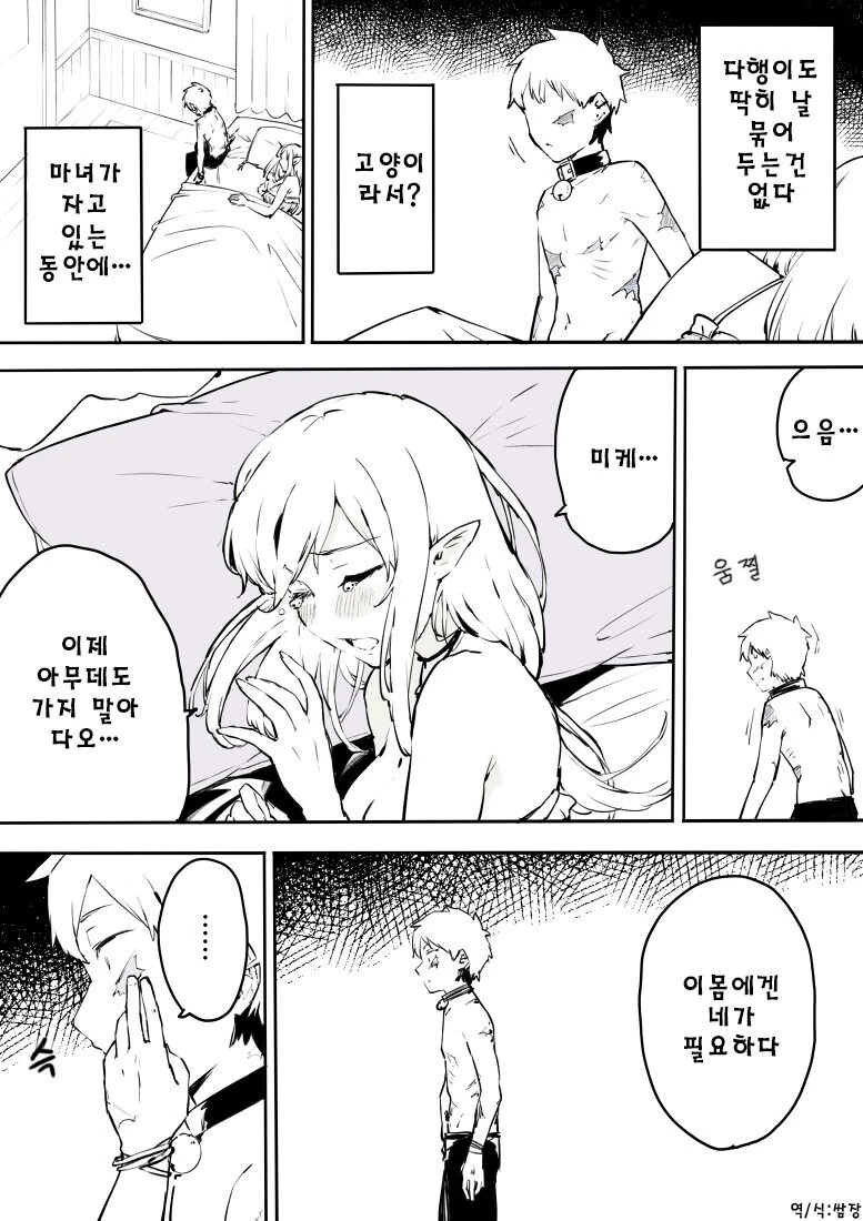 죽은 고양이를 그리워하는 마녀 만화.manhwa - 이미지 5