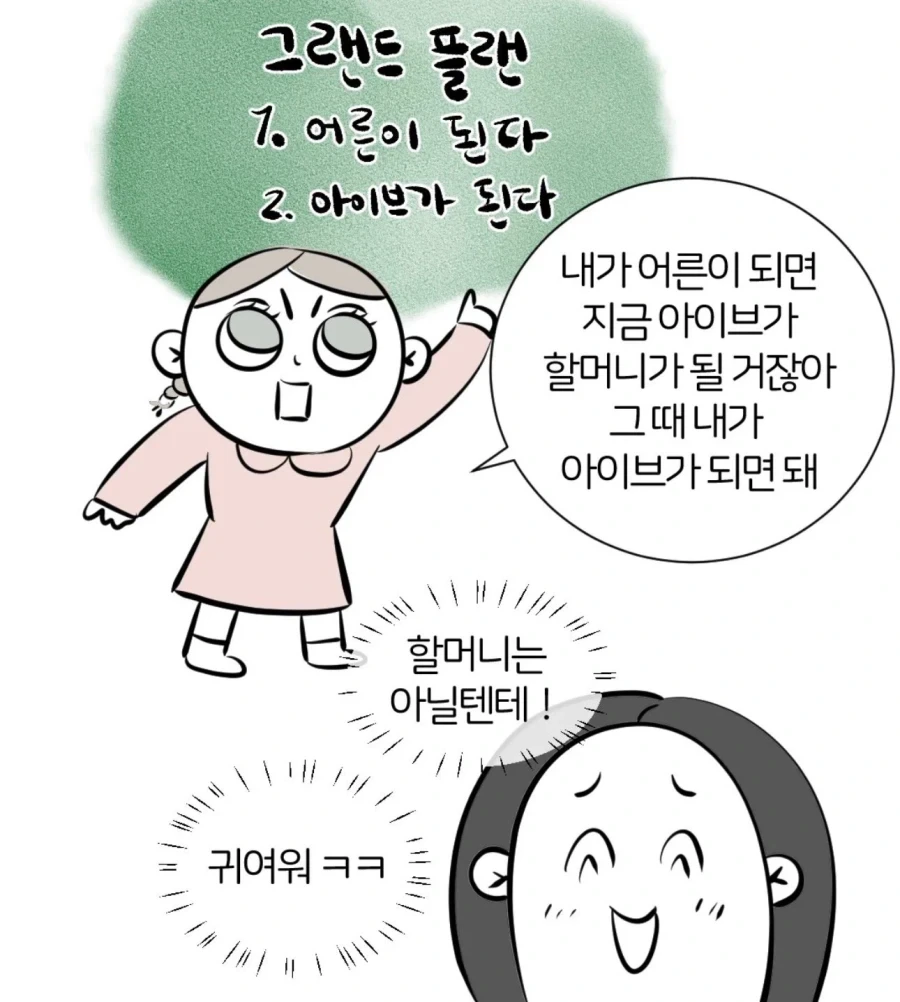 커서 아이브가 될거라는 딸아이 Manwha - 이미지 2
