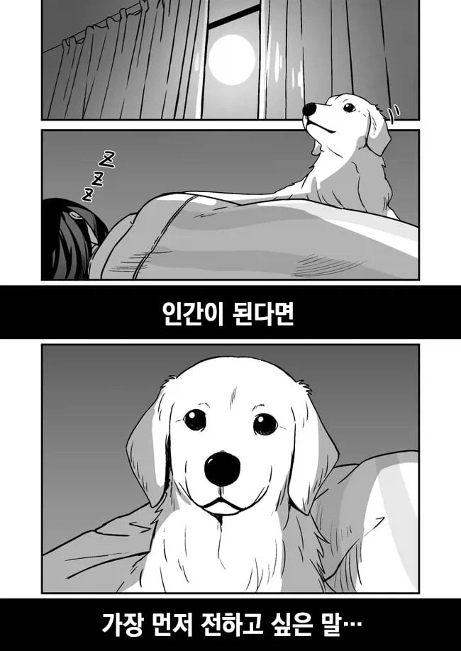 기르던 개가 사람이 되는 망가 - 이미지 2