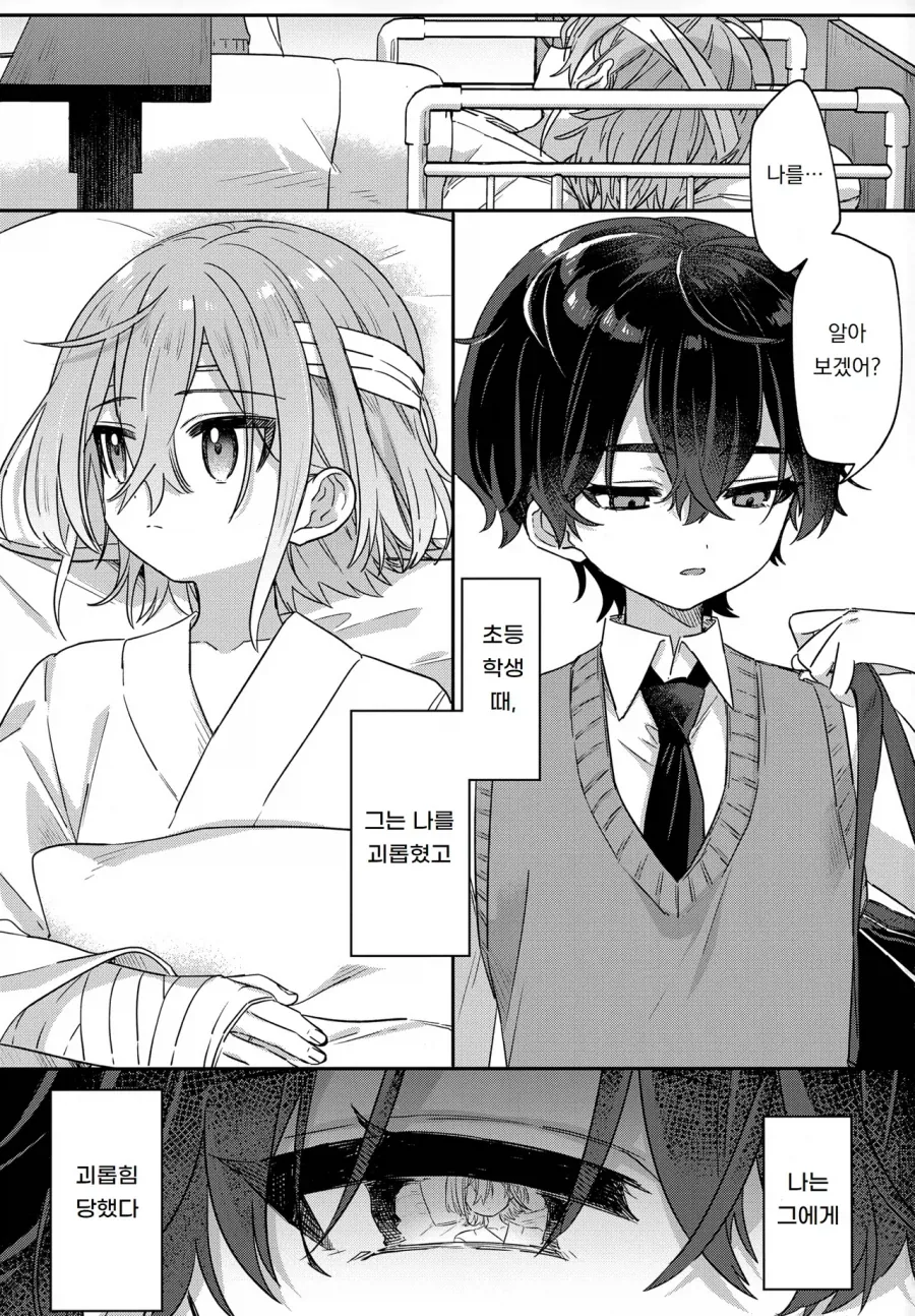 괴롭히던 남학생이 기억상실증에 걸리는.manga