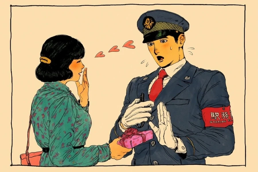 ㅎㅁ)인기가 많은 역무원 만화.jpg_2.webp