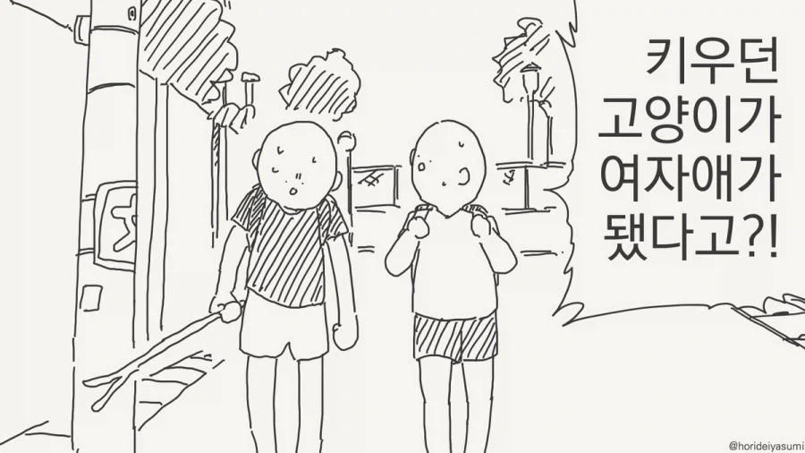 돼냥이가 사람이 되면?.manhwa