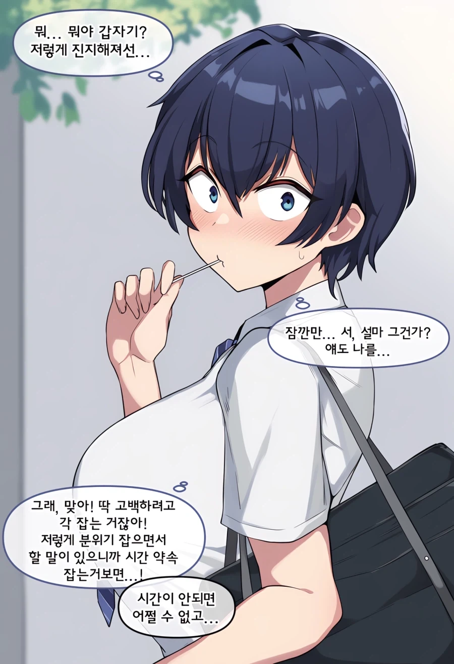 ai) 소꿉친구랑 주말 약속 잡는 Manhwa - 이미지 2