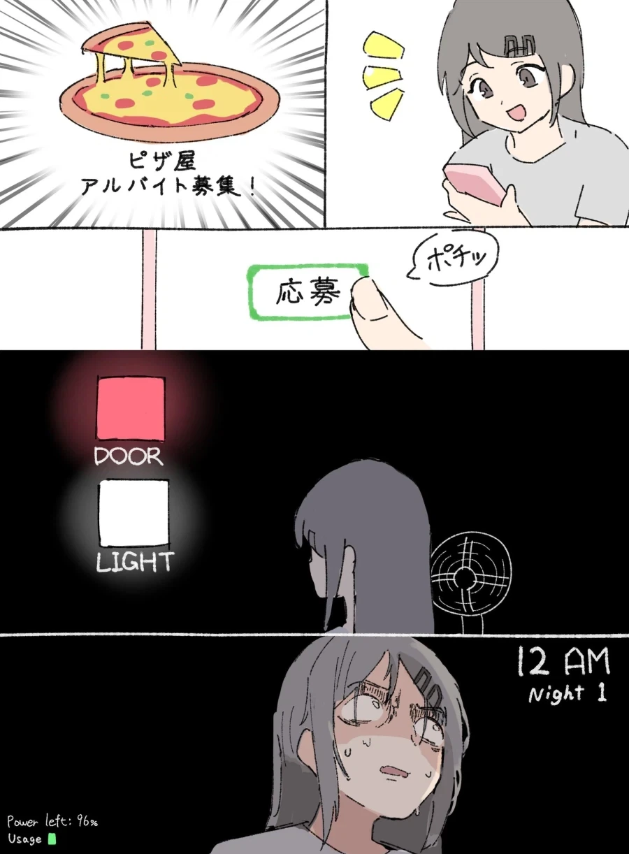 ??? : 피자집에 첫 출근하는.manwha