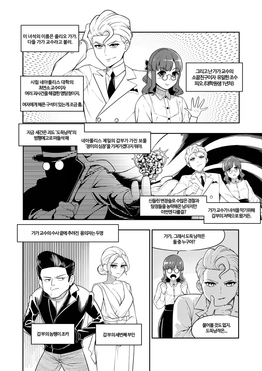 소거법으로 용의자를 추려내는 추리 만화.manhwa