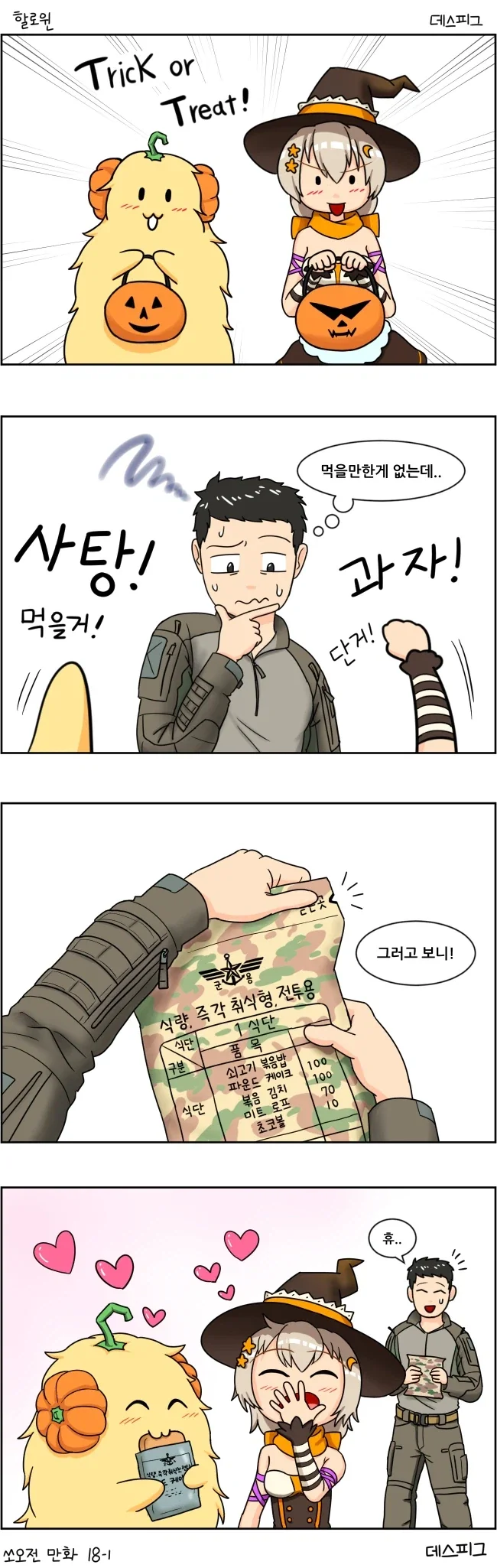 지휘관과 할로윈.manga