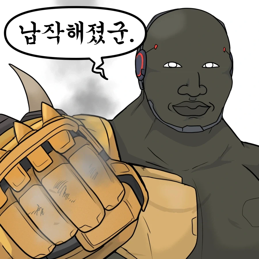 오버워치) 돌아온 딜러 둠피스트 만화 - 이미지 7