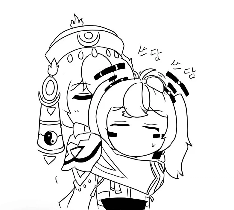 국기소녀) 한국짱을 좋아하는 몽골짱.manwha