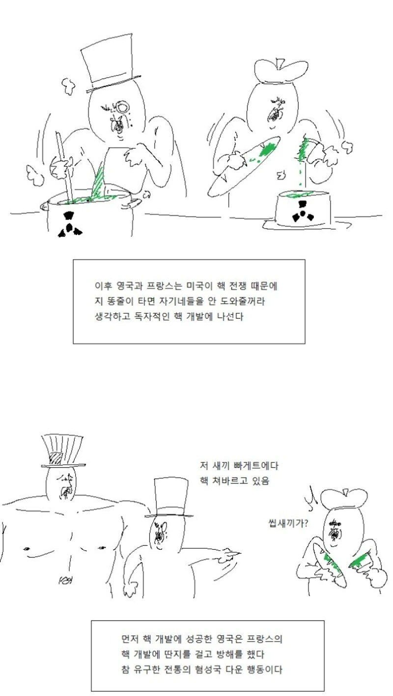 매우 흔한 영국과 프랑스의 관계.MANHWA - 이미지 4