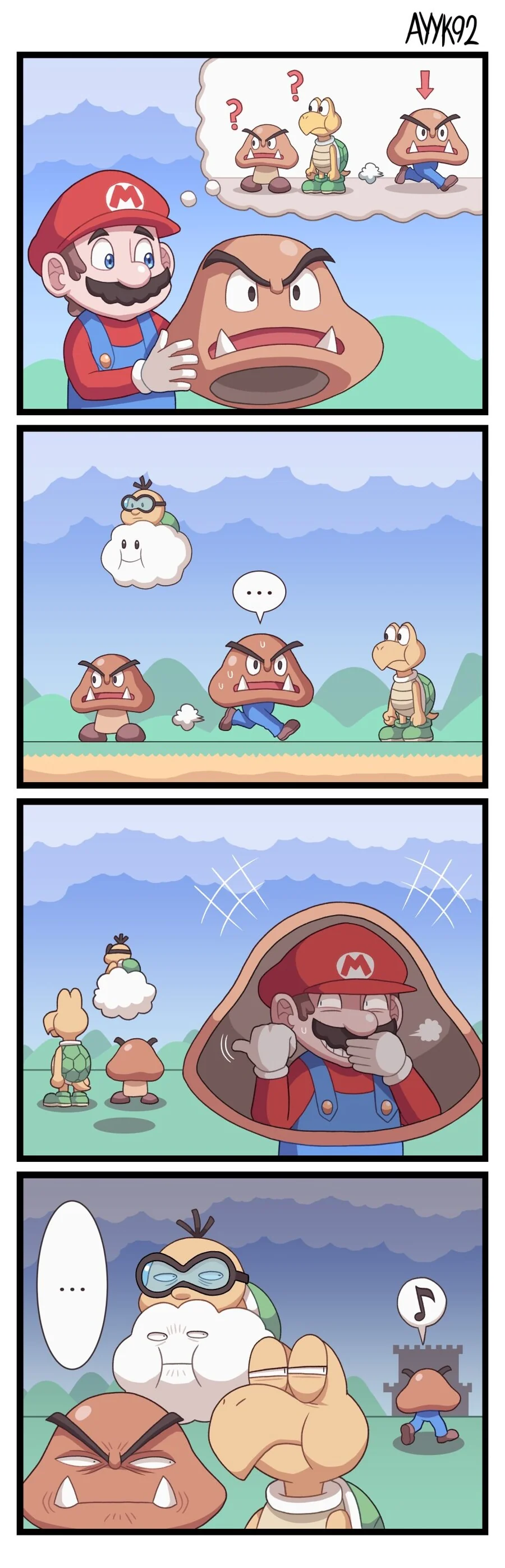 슈퍼마리오 - 완벽한 분장 Comic