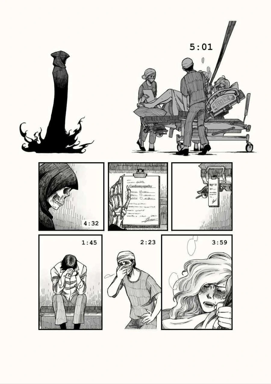 사신이 산모에게 30분 30초를 더 준 이유.manhwa - 이미지 2