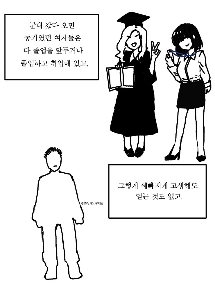 이 나라는 남녀 차별이 너무 심해.manwha - 이미지 4