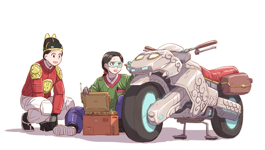 사이버펑크 조선 2177.manga - 이미지 9
