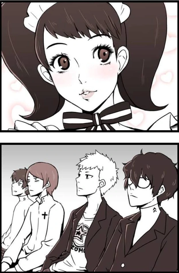 (페르소나5)진히로인 담임선생님 특징.manga