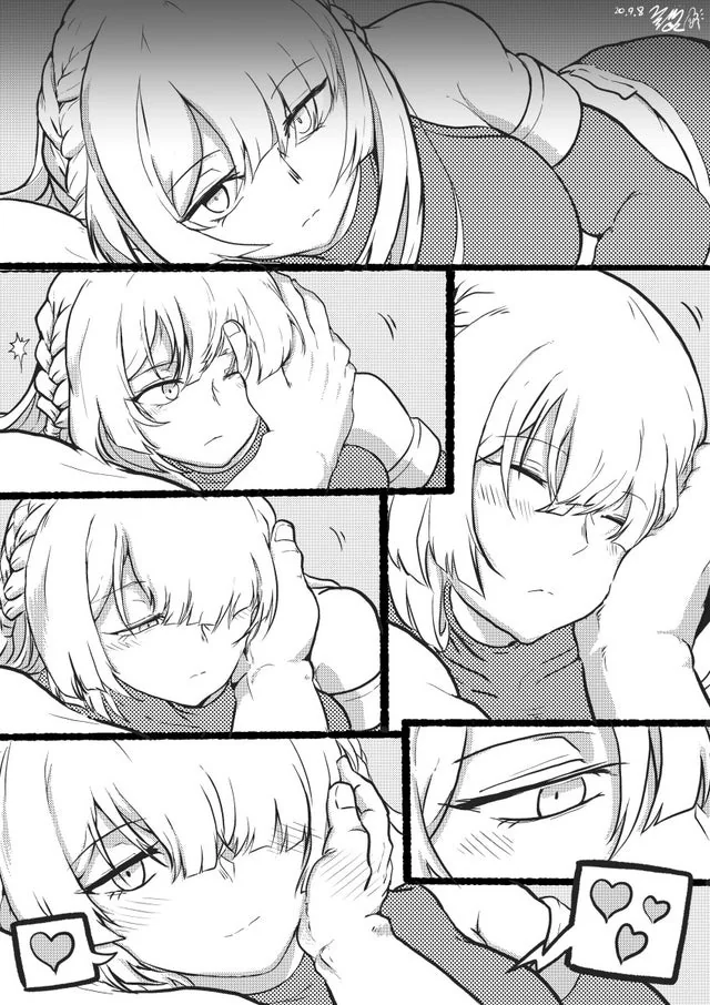 소녀전선) 효율적으로 애교 부리는 인형.manga