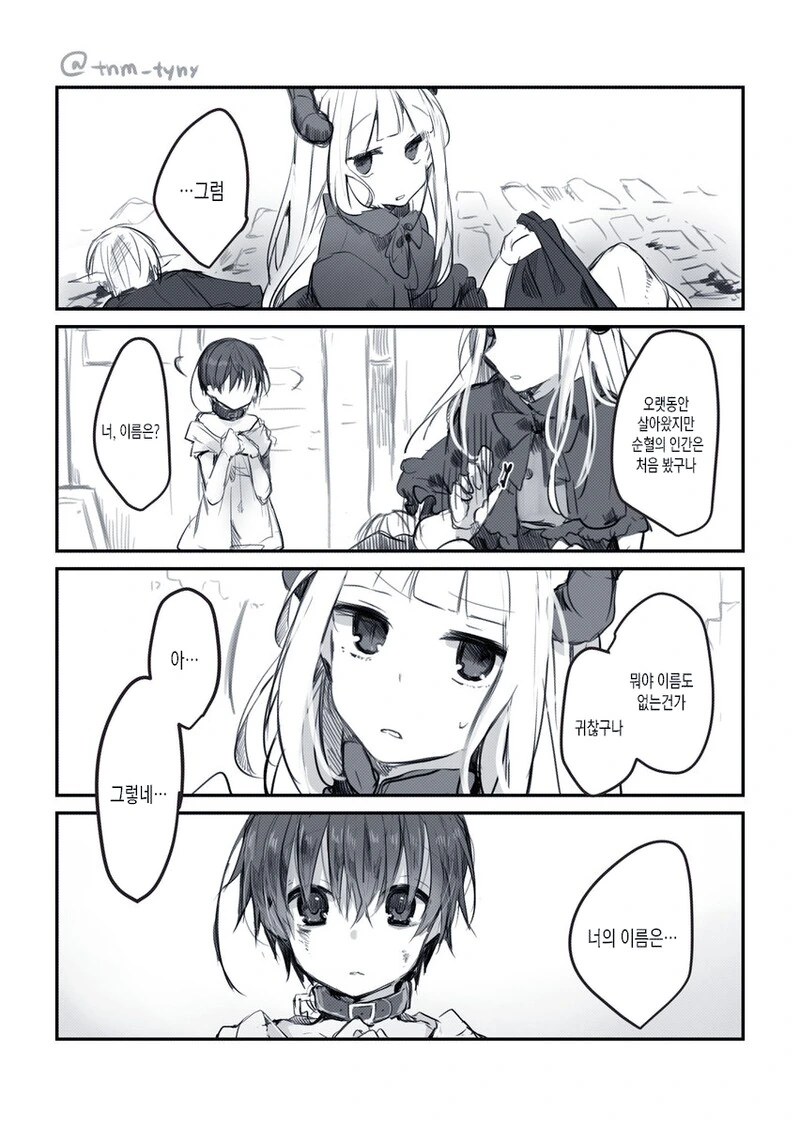 스압) 불사 주인과 ㄴㅇ 인간 만화.manga - 이미지 13