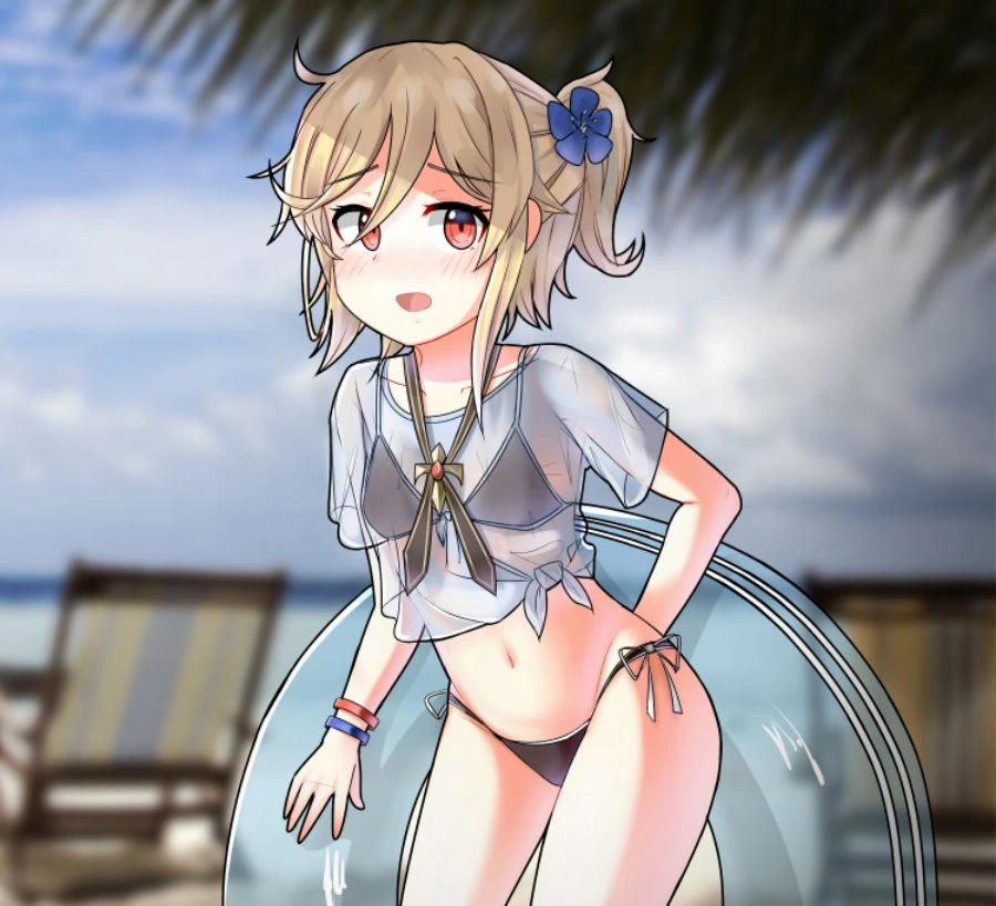 [소녀전선] 나강할머니가 수영복입는 만화 - 이미지 17