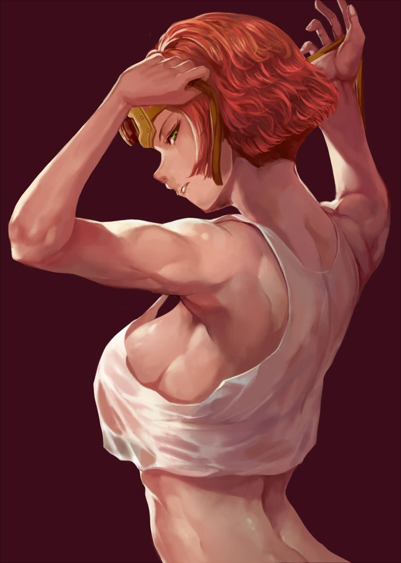 근육과 지방의 아름다운 조화.manga
