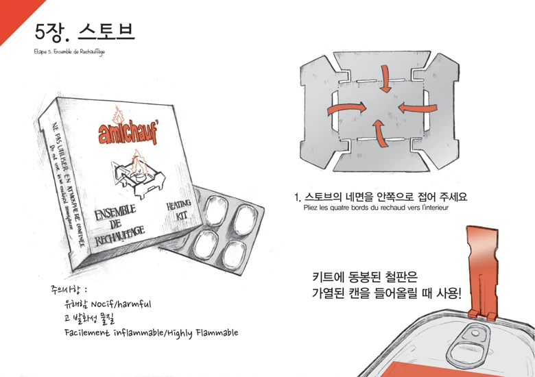 정식 프랑스군 전투식량 한국 수입 설명서.manga - 이미지 13