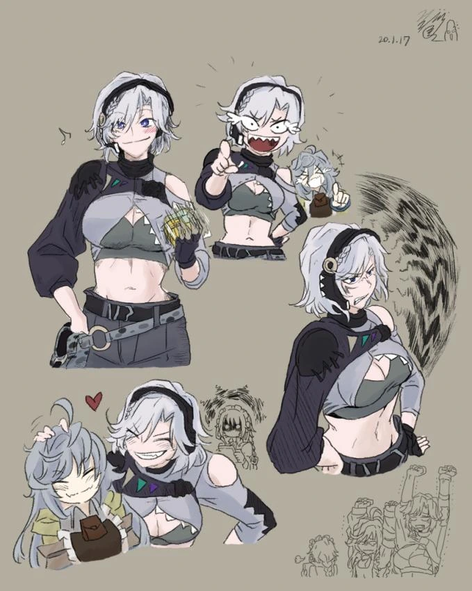 [소녀전선]왕고등어랑 꽁냥거리기 - 이미지 2