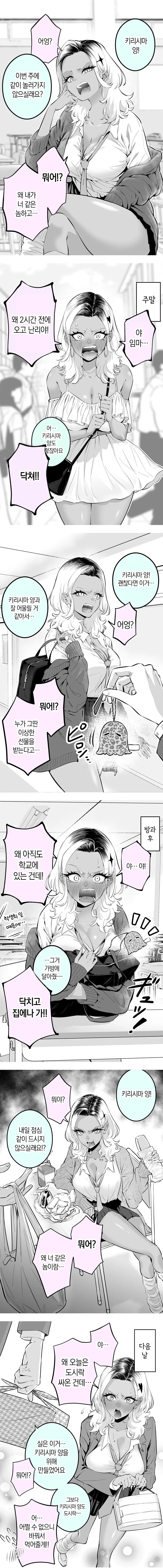 신경질적인 흑갸루 만화