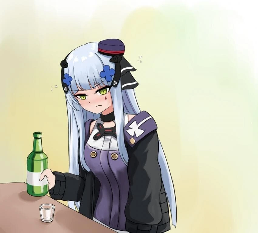소녀전선) 술 마시는 흥국이.manga - 이미지 4