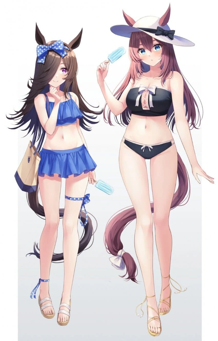 [말딸] 수영복 라이스 & 부르봉