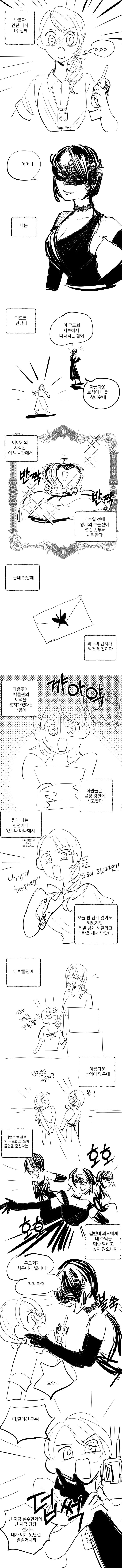 박물관 괴도에게 털려버리는 Manhwa