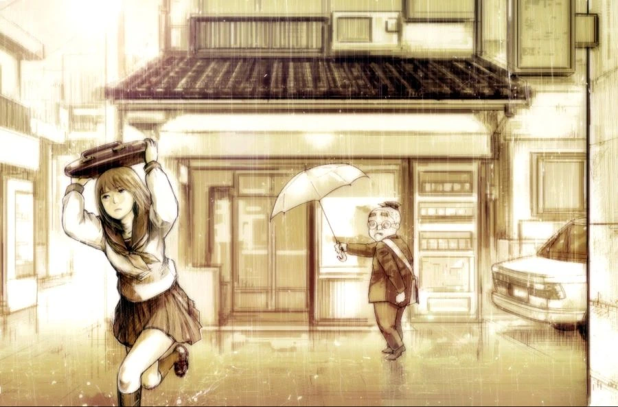 우산 씌워주는 남자.manhwa - 이미지 12
