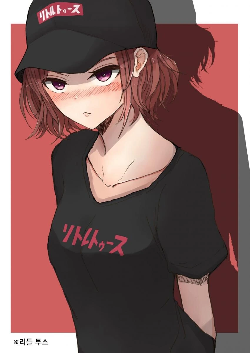 [@] P가 좋아하는 프로의 굿즈를 입은 마도카.manhwa
