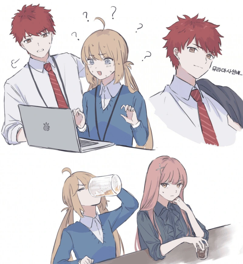 FGO)요정원탁영역 현대사복 버전 - 이미지 3