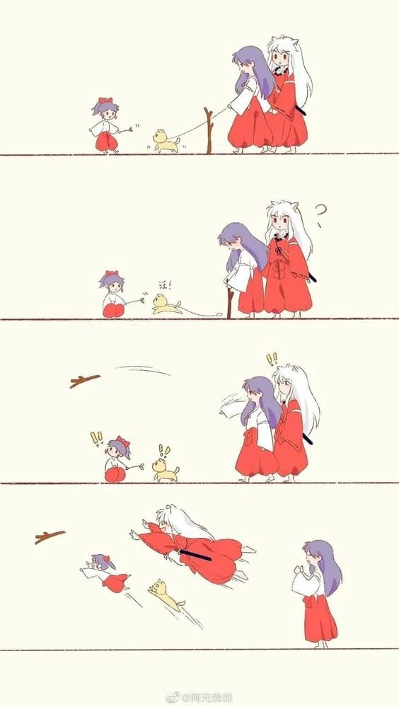 이누야샤)강아지 산책.manhwa