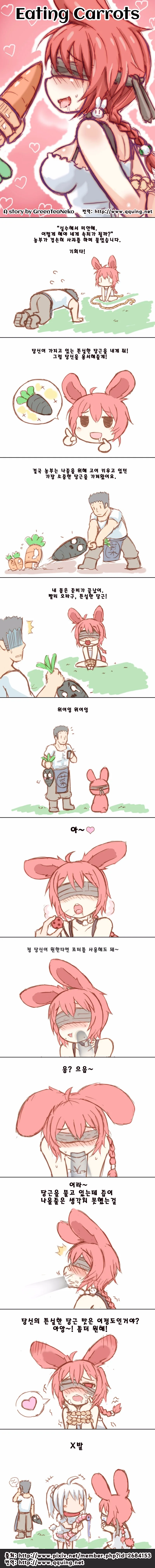 토끼가 당근 훔치는 만화.manga - 이미지 3
