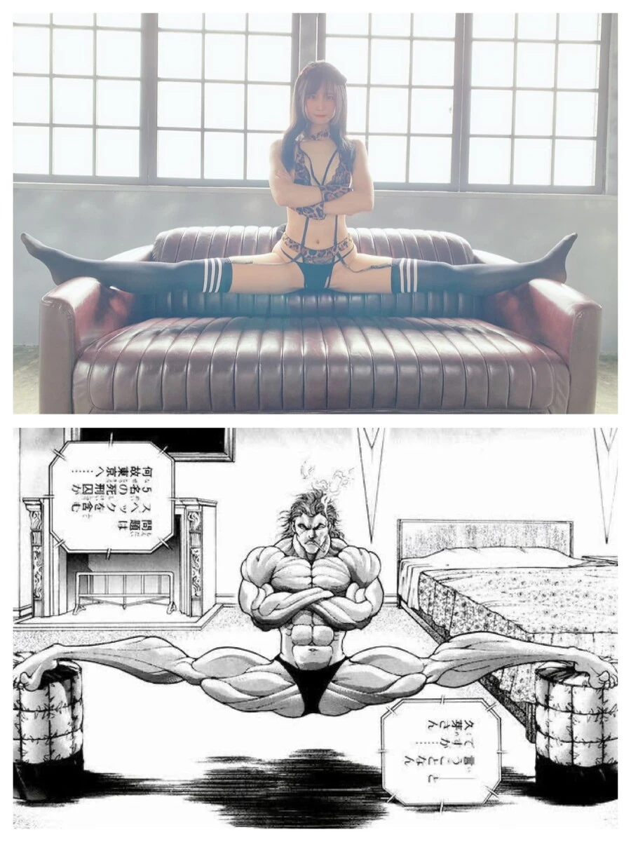 ㅎㅂ) 만화에 나온 포즈를 잘 따라하는 여성