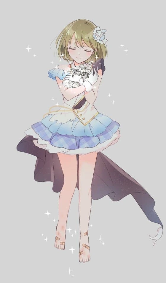 @) 샤니.따스한데 슬픈 니치카 일러