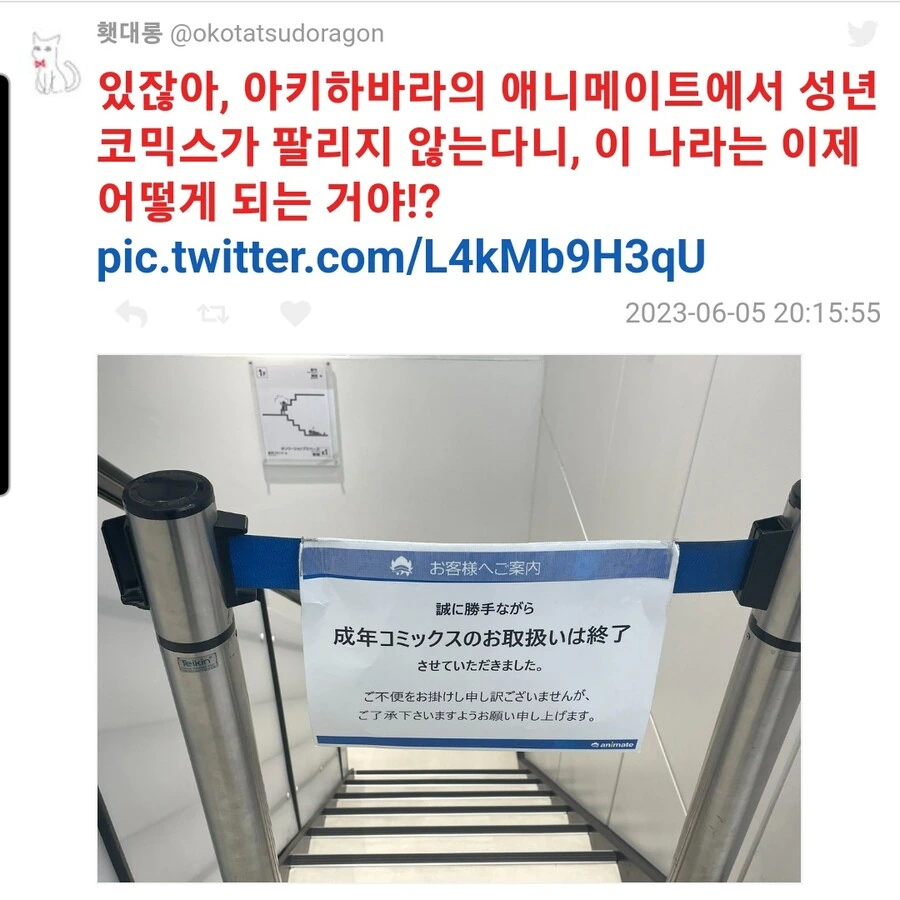 애니메이트가 ㅇㄹ 만화 팔았어..? - 이미지 2