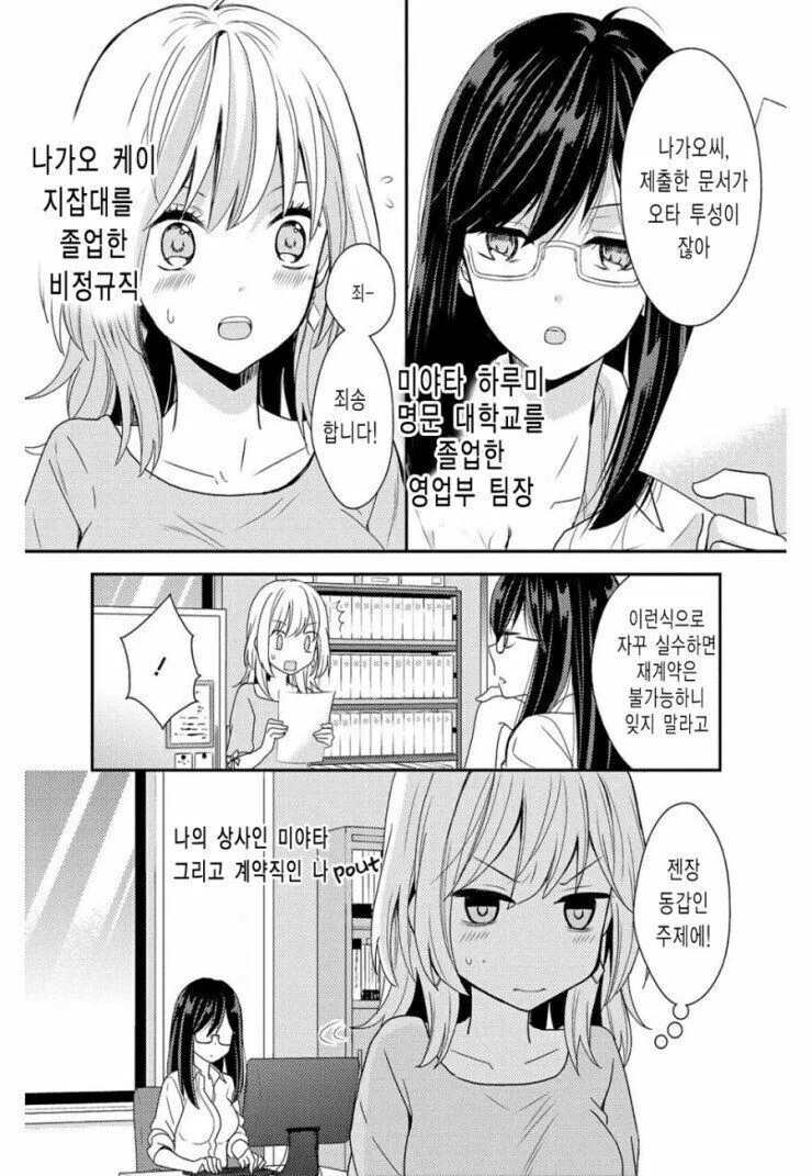 찐따였던 동창이 직장상사가 된.manhwa