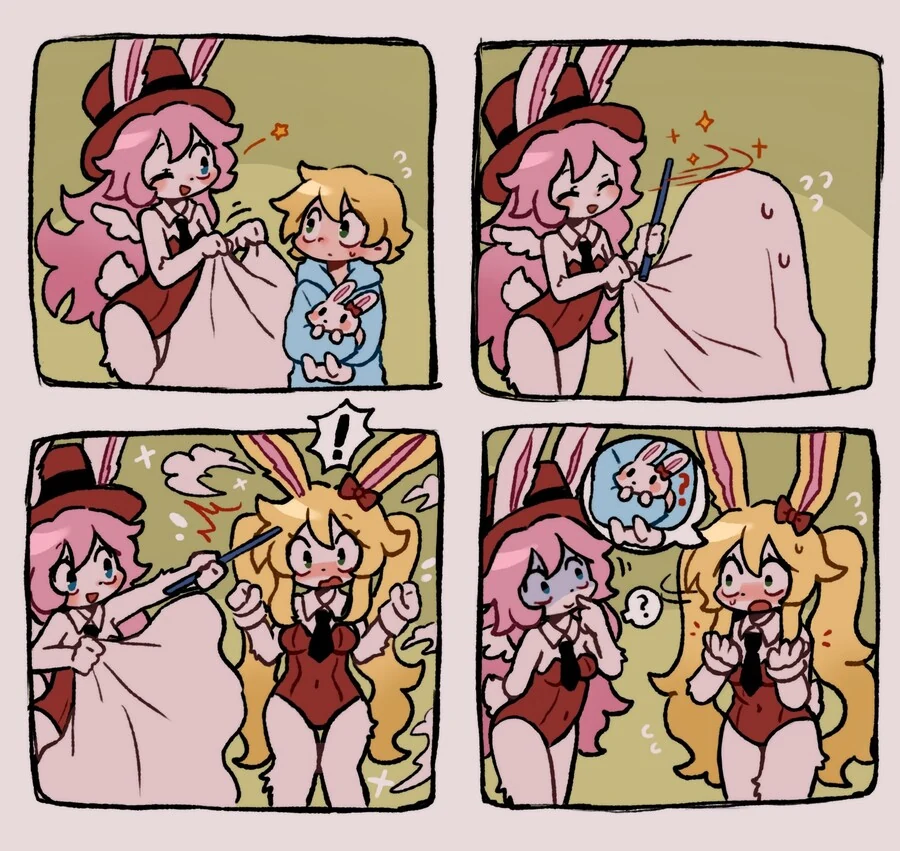 토끼마술 만화