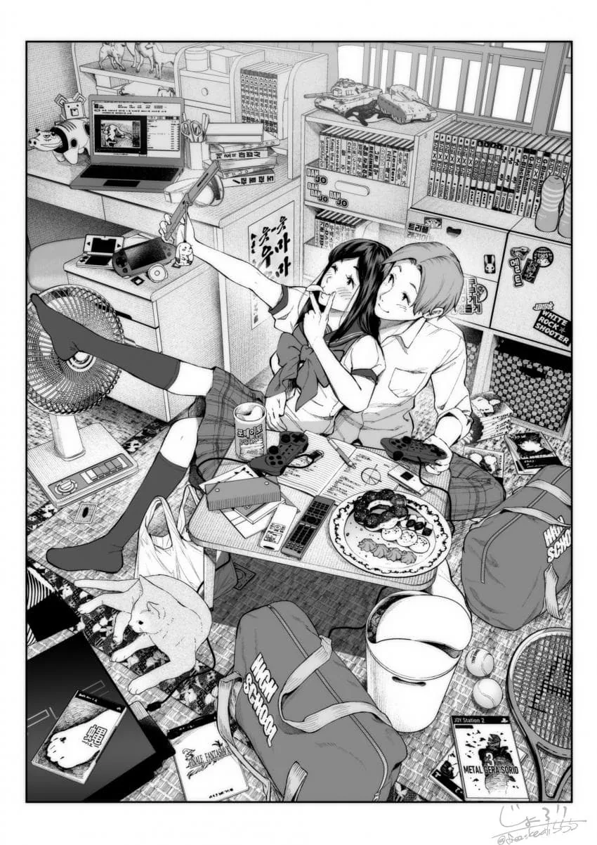 듀얼하는 두사람.manwha - 이미지 2