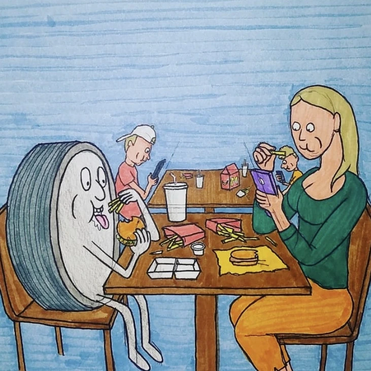약혐)혼다 차량 바퀴와 NTR하는 마누라 만화 - 이미지 9