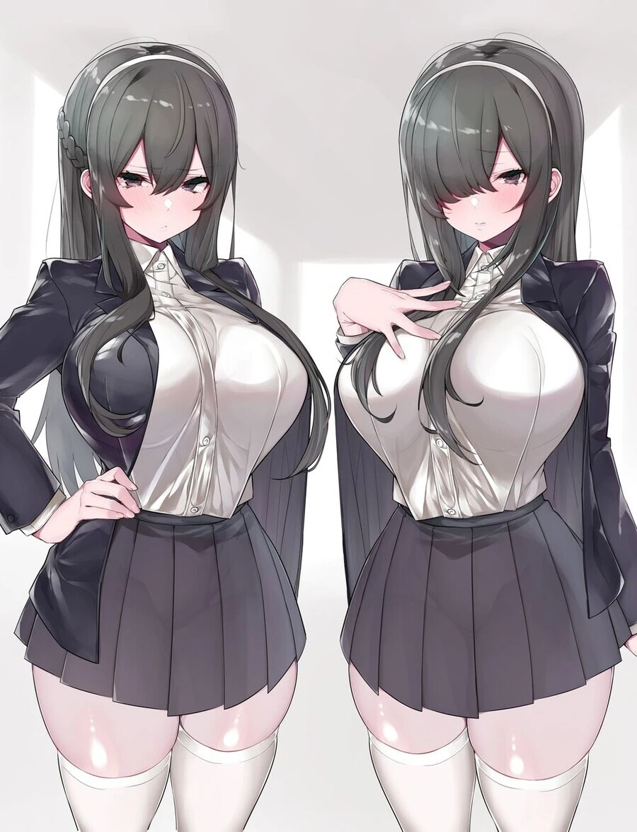 글래머 쌍둥이 자매