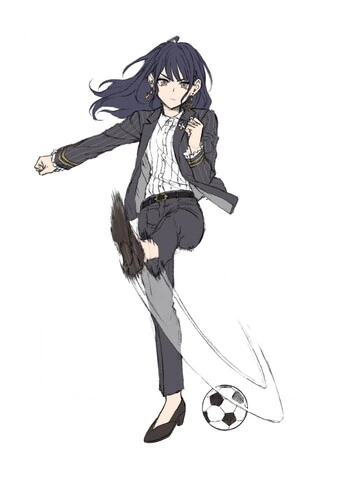 말딸) 카시모토 리코의 특징을 묘사하는 일러들.manga